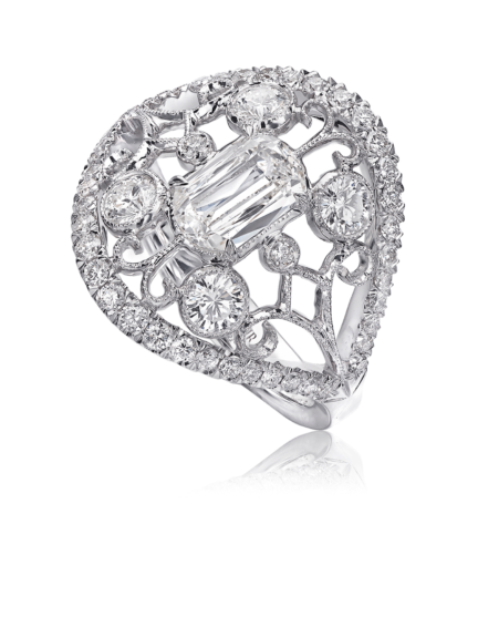L’Amour Crisscut® Diamond Anniversary Ring