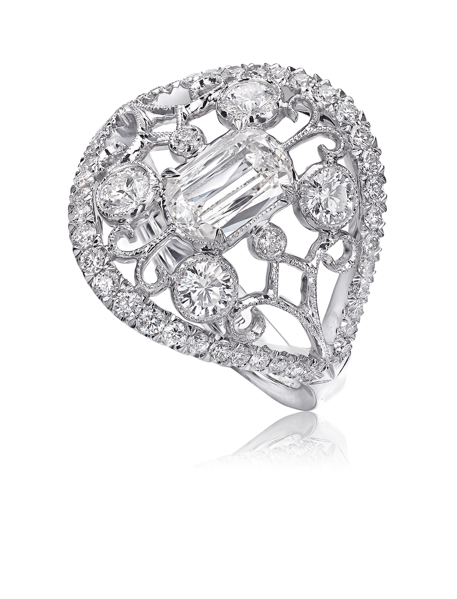 L’Amour Crisscut® Diamond Anniversary Ring (L160-075) - Crisscut ...