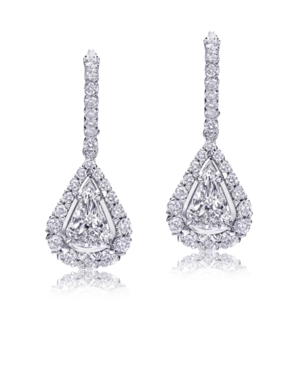 L’Amour Crisscut® Pear Shape Diamond Earrings