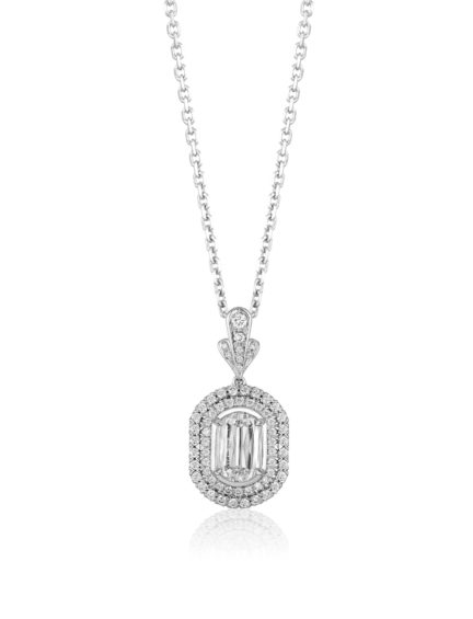 Christopher Designs L’Amour Crisscut® diamond pendant necklace