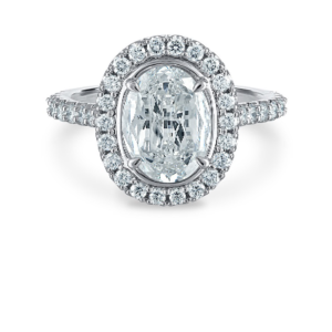 Christopher Designs Halo Engagement Ring